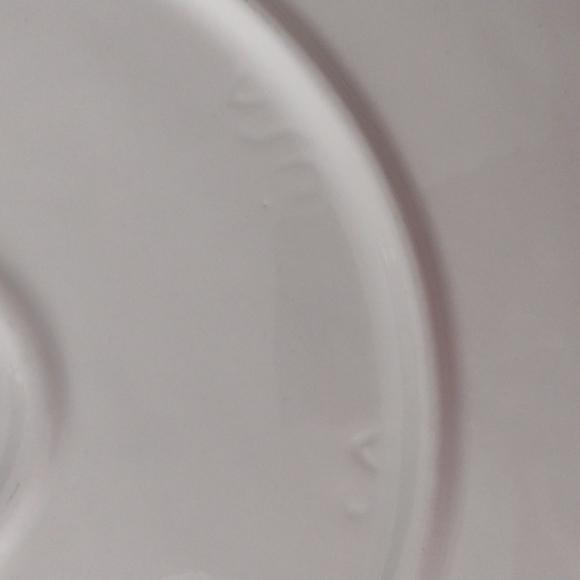 California Whittier Pottery Lotus Flower Plate/Platter - Picture 4 of 6